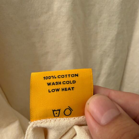 Gallery Dept. x Doc Johnson "My Batteries Died" T-Shirt Antique White XXL NWT - Picture 7 of 8